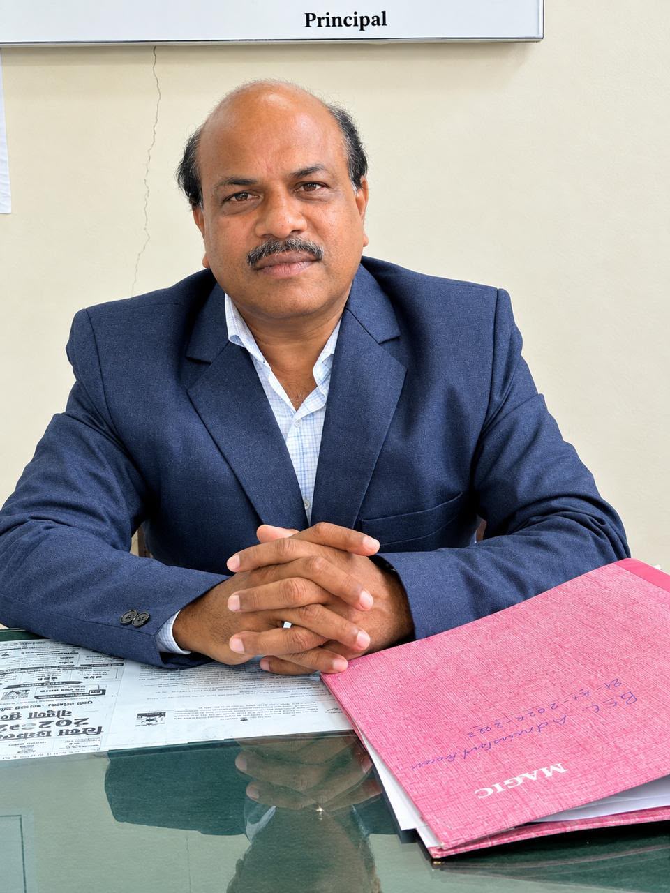 Mr. Manoj L. Deshmukh, Principal cum Professor, Government B.Sc. Nursing College Jalna